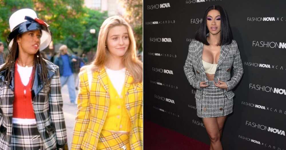 Cardi B, , Stacey Dash (as Dionne Davenport), and Alicia Silverstone (as Cher Horowitz). Cardi B, , Stacey Dash (as Dionne Davenport), and Alicia Silverstone (as Cher Horowitz).