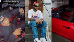 "Congratulations uncle Odinaka": Reactions as Poco Lee splashes millions on new Jaguar ride, flaunts it online