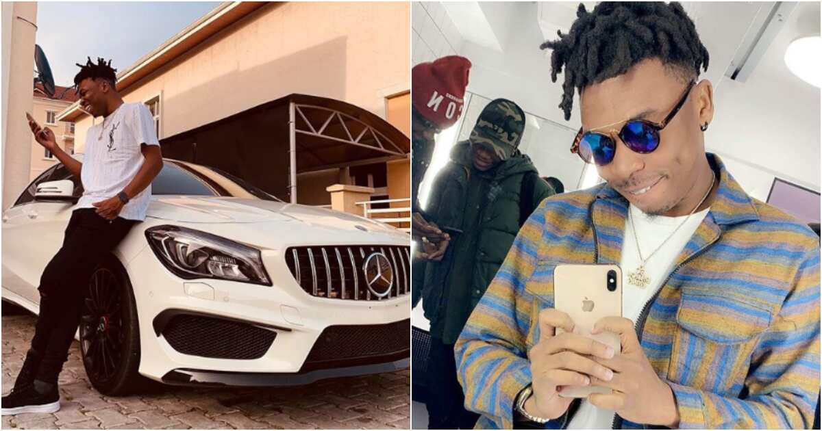 Image result for 25 And Already Sitting On N35m- Mayorkun Reveals As He Shows Off His New Car