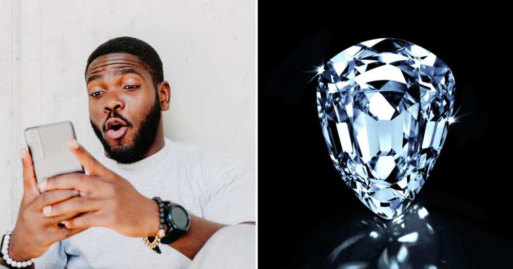 Photos of a stock model and the White Diamond. Photos of a stock model and the White Diamond.