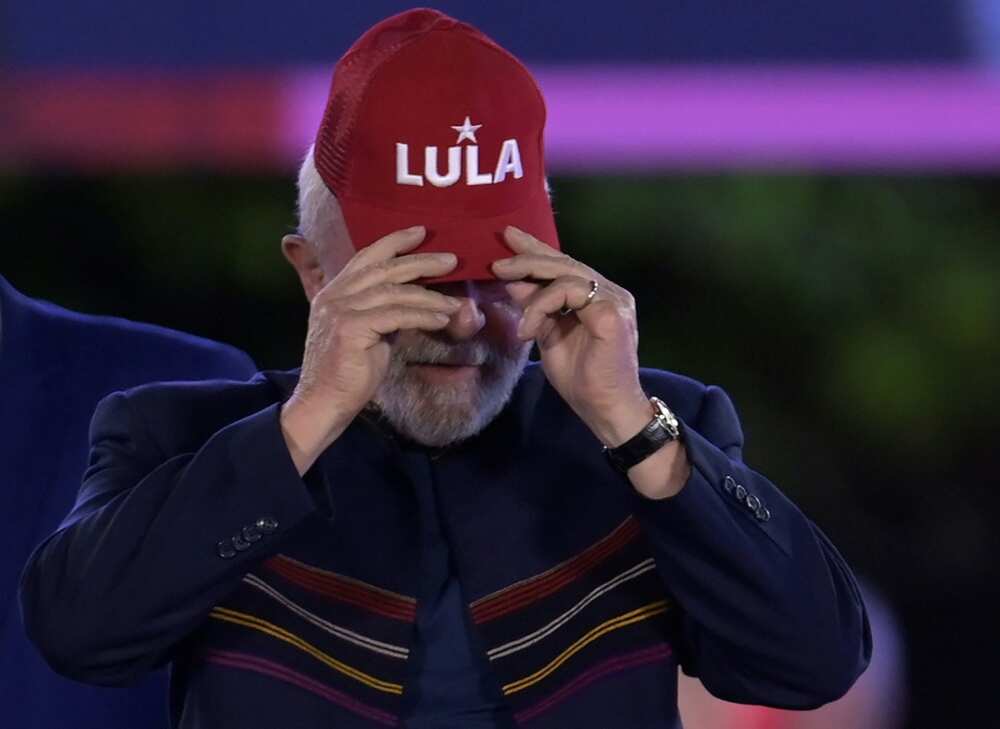 Forty-seven percent of those surveyed by the Datafolha consulting firm said they intended to vote for Brazil's ex-president Luiz Inacio Lula da Silva in October elections