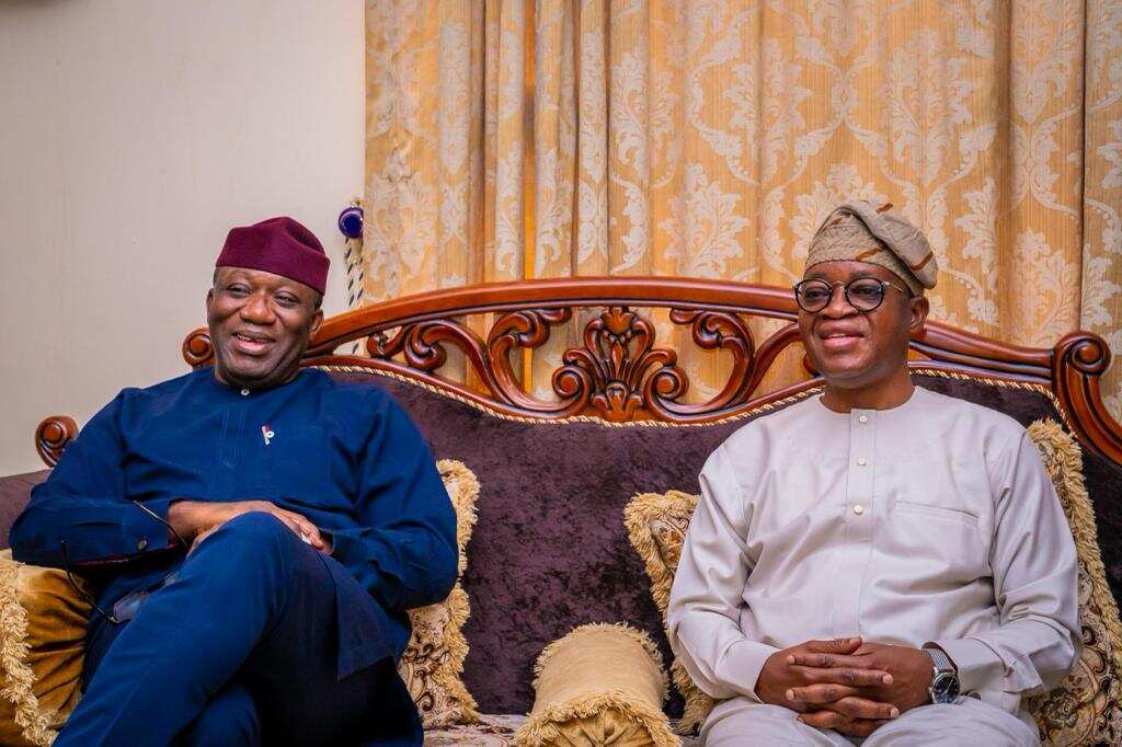 2023: It's a payback time for Fayemi's love, Oyetola tells APC delegates in Osun, Oyo