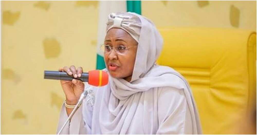 Halin da lafiyar Aisha Buhari da Mamman Daura ke ciki