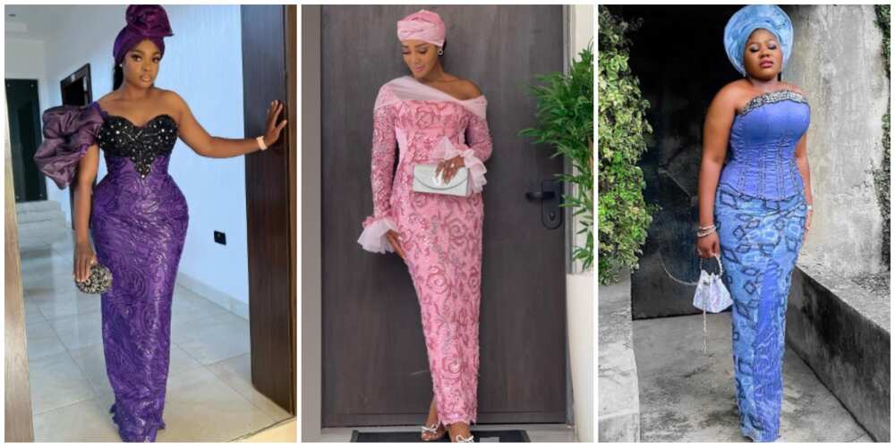 Look stunning to your next owambe in these 5 lace styles