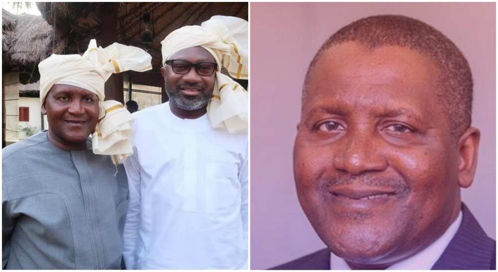 Femi Otedola wishes fellow billionaire, Aliko Dangote happy 65th birthday. Femi Otedola wishes fellow billionaire, Aliko Dangote happy 65th birthday.