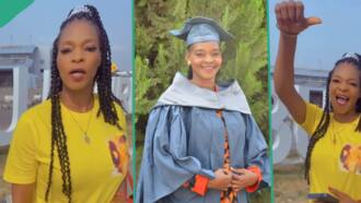 "This is good": New video of NOUN graduate Anyim Veronica speaking thrills people due to her English