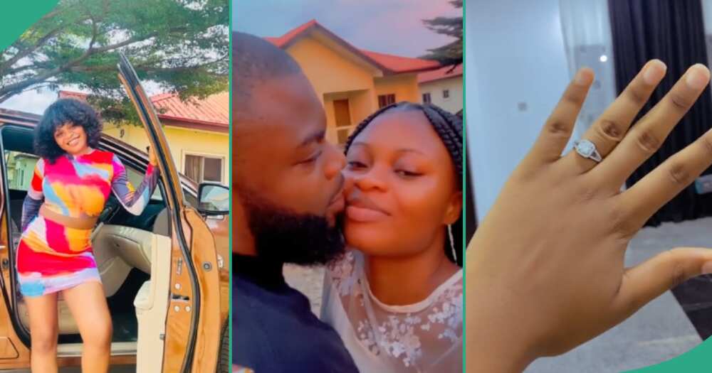 Lady who found love on Facebook advises women to check their DMs, shares gifts he got her