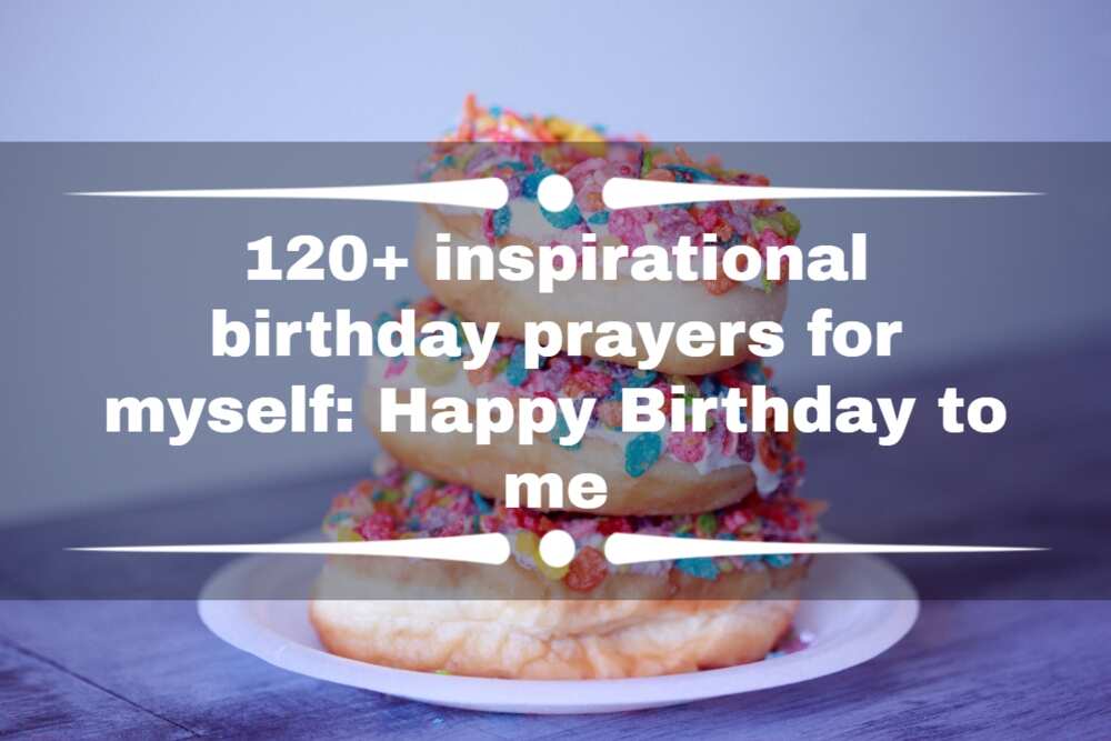 birthday prayer for self