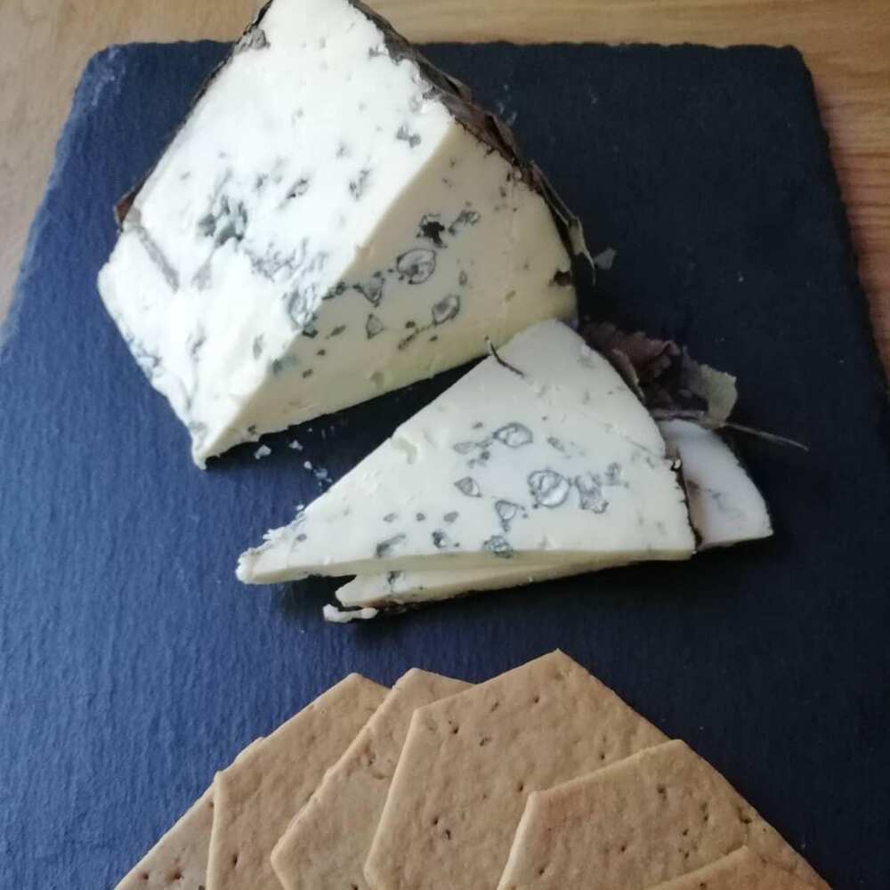 Costly moldy blue cheese