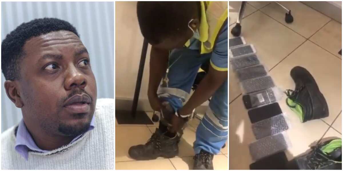 Thief in disguise: Man reveals how airport staff kept 10 stolen iPhones in his socks (video)