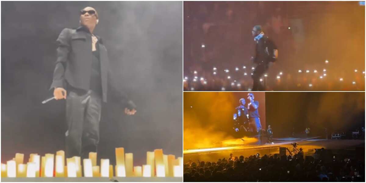 Day 2 of Wizkid's London concert: Singer invites Nigerian colleagues Bella Shmurda, Lojay, others on stage