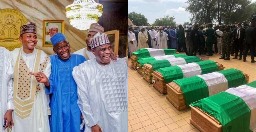 Burial of General Ibrahim Attahiru: List of Governors That Went to Malami's Son Wedding