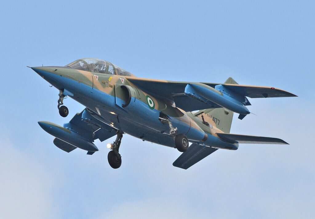 Borno: Jirgin NAF ya yi amon wuta kan tawagar Boko Haram/ISWAP, 'yan ta'addan sun salwanta