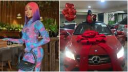 "Na just ringlight I need buy": 20-year-old TikToker Symply Ciana splurges millions on Benz, shares video