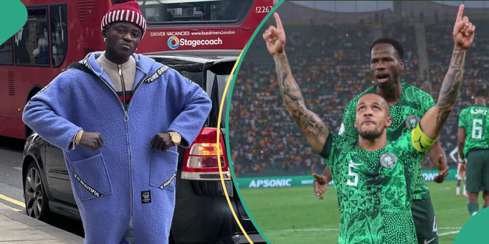 Portable reacts to Nigeria's win vs South Africa.