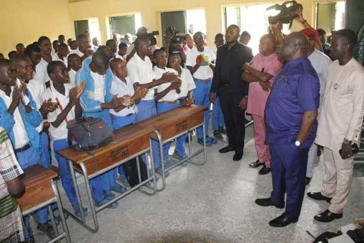 Governor Ikpeazu visits, orders construction of 13 schools in Abia (photos)