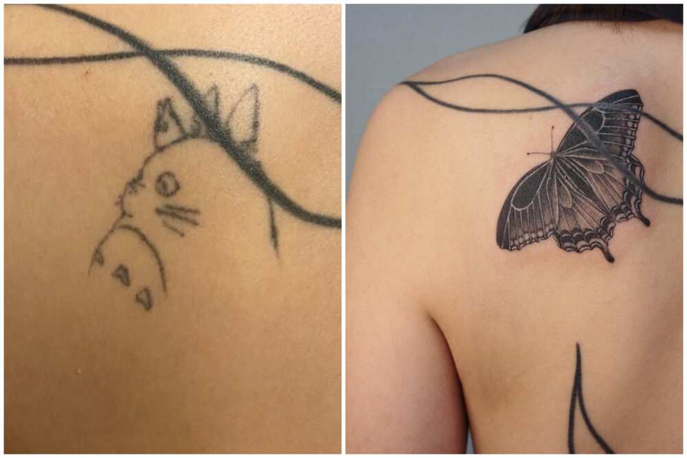 Tattoo cover-up ideas