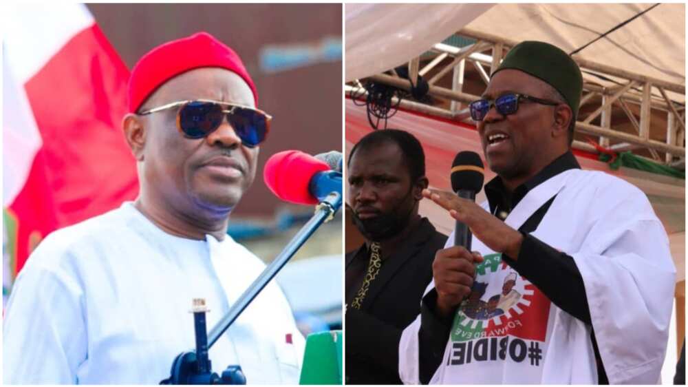 Nyesom Wike/Bola Tinubu/Peter Obi/Atiku Abubakar/2023 Election/Labour Party/APC/PDP/Rivers