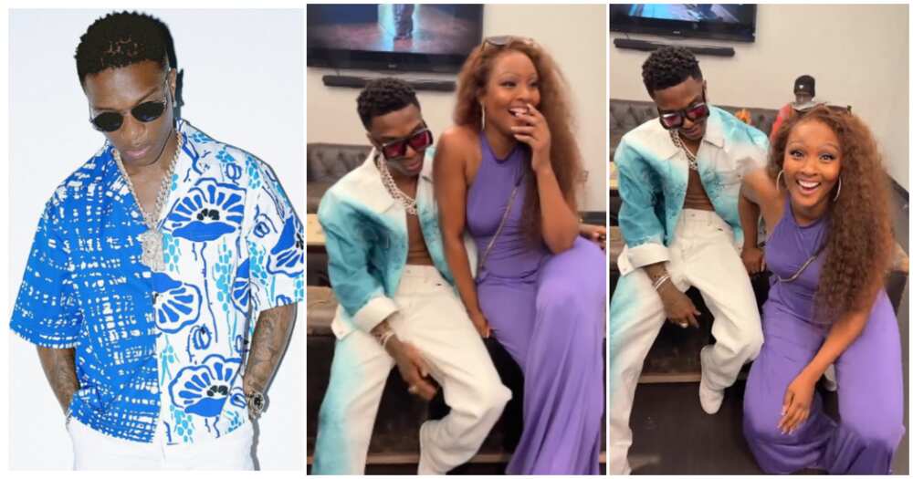 WIzkid and Osas Ighodaro WIzkid and Osas Ighodaro