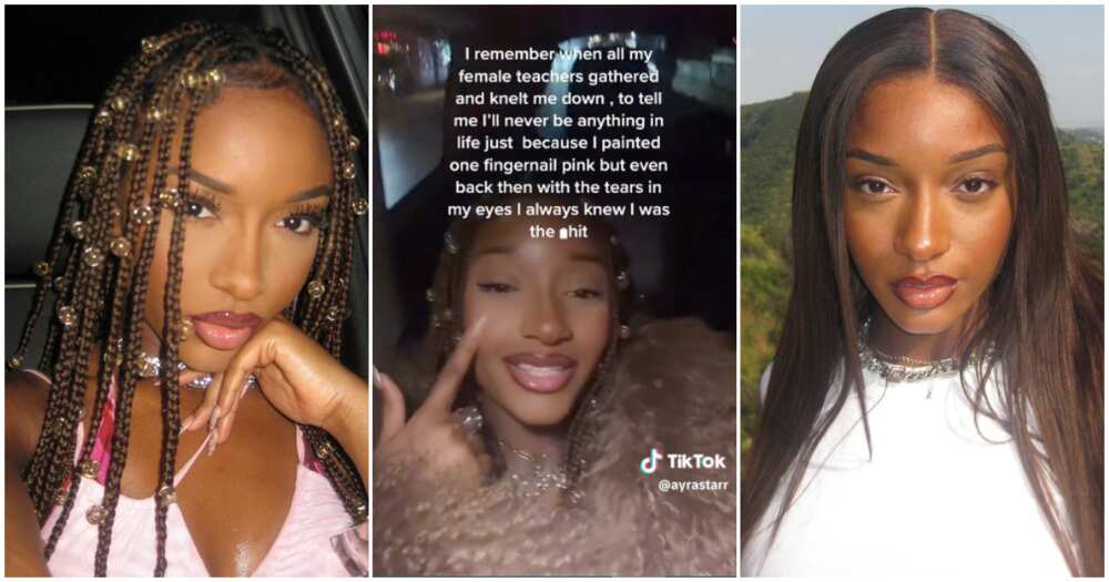 Ayra Starr's female teachers said she's amount to nothing. Ayra Starr's female teachers said she's amount to nothing.