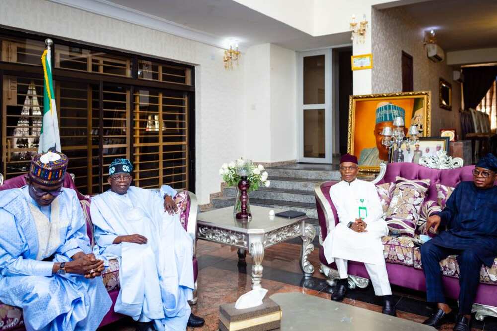Real Battle Begins: Photos Emerge as Tinubu Meets APC Governors Hours After Osinbajo's Declaration