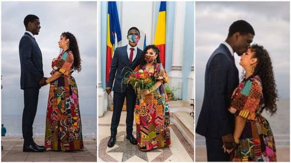 Hotunan dan Najeriya da ya garzaya kasar waje ya yi wuff da zukekiyar budurwa sun janyo cece-kuce Hotunan dan Najeriya da ya garzaya kasar waje ya yi wuff da zukekiyar budurwa sun janyo cece-kuce