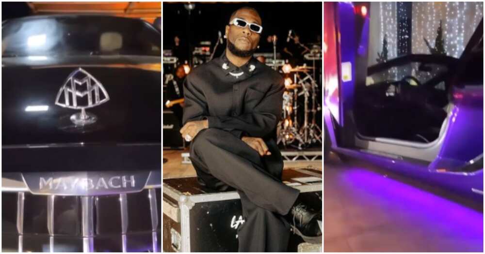 Singer Burna Boy and his cars