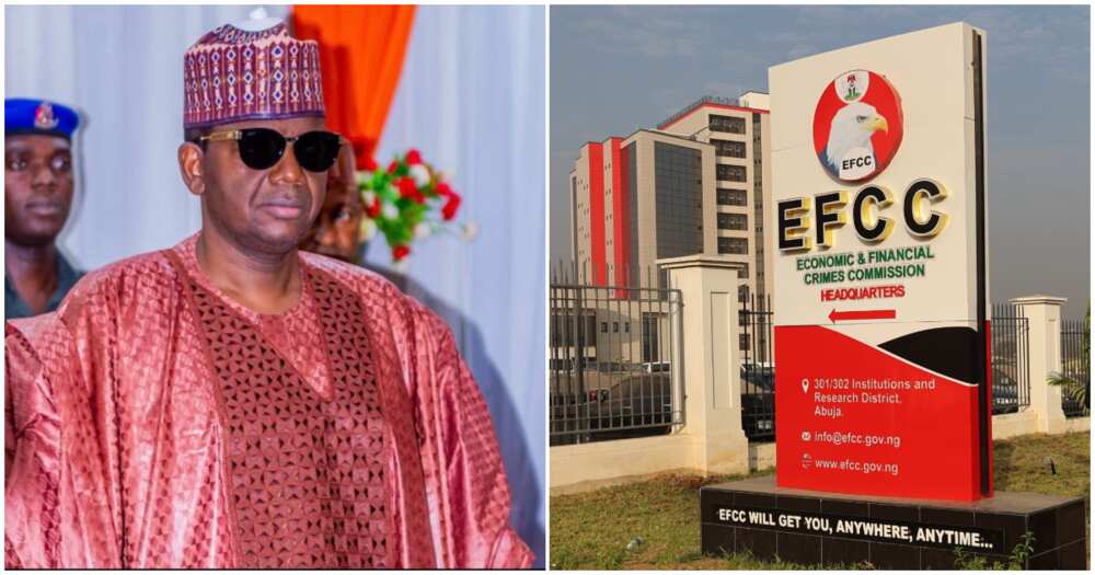 Bello Matawalle/EFCC/Former Zamfara Governor Bello Matawalle/EFCC/Former Zamfara Governor
