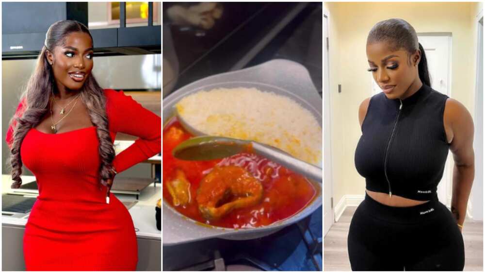 Hilda Baci cooked rice/Nigerians chef made stew. Hilda Baci cooked rice/Nigerians chef made stew.