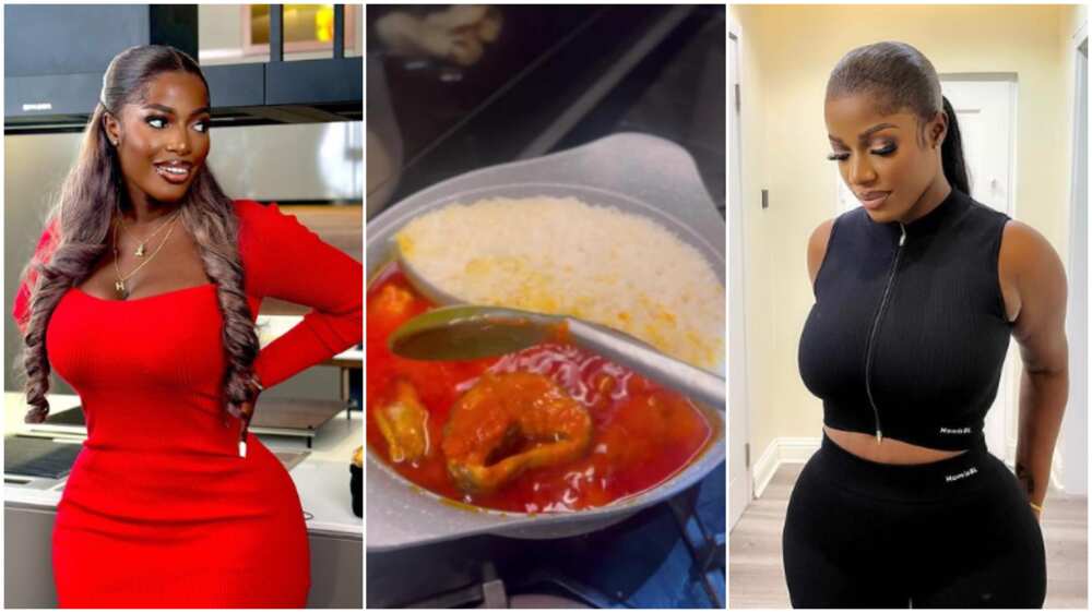 Hilda Baci cooked rice/Nigerians chef made stew.