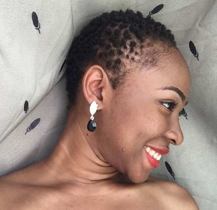 short natural hair