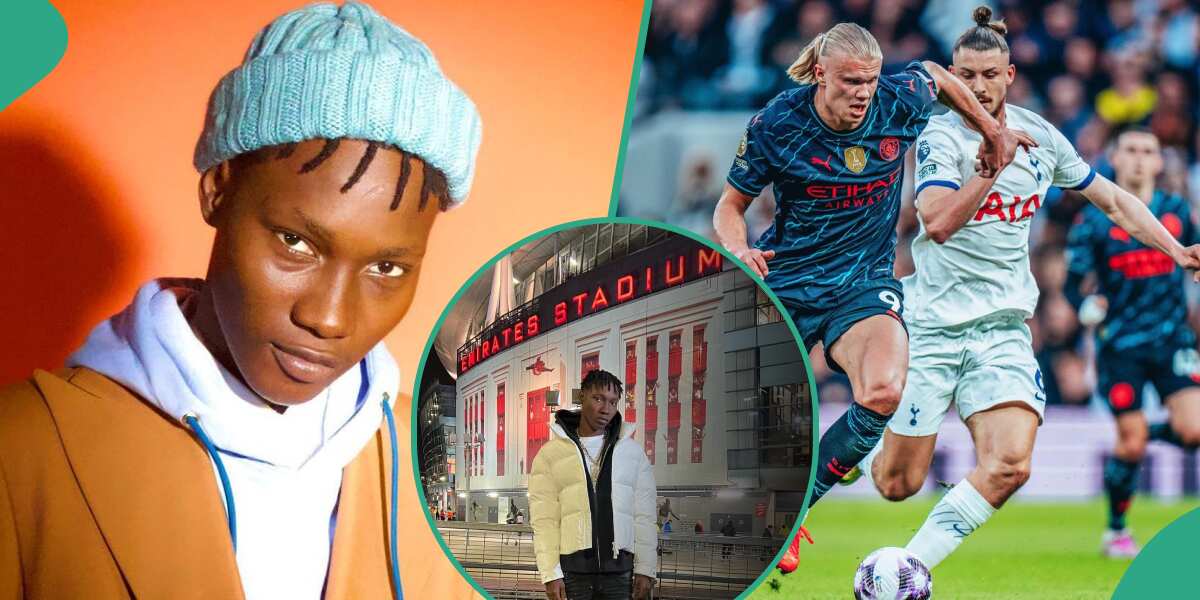 Video: Why Nigerians are criticising singer Zinoleesky celebrating Man City's win against Tottenham