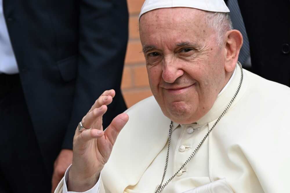 In recent months, the pope has been forced to rely on a wheelchair due to knee pain