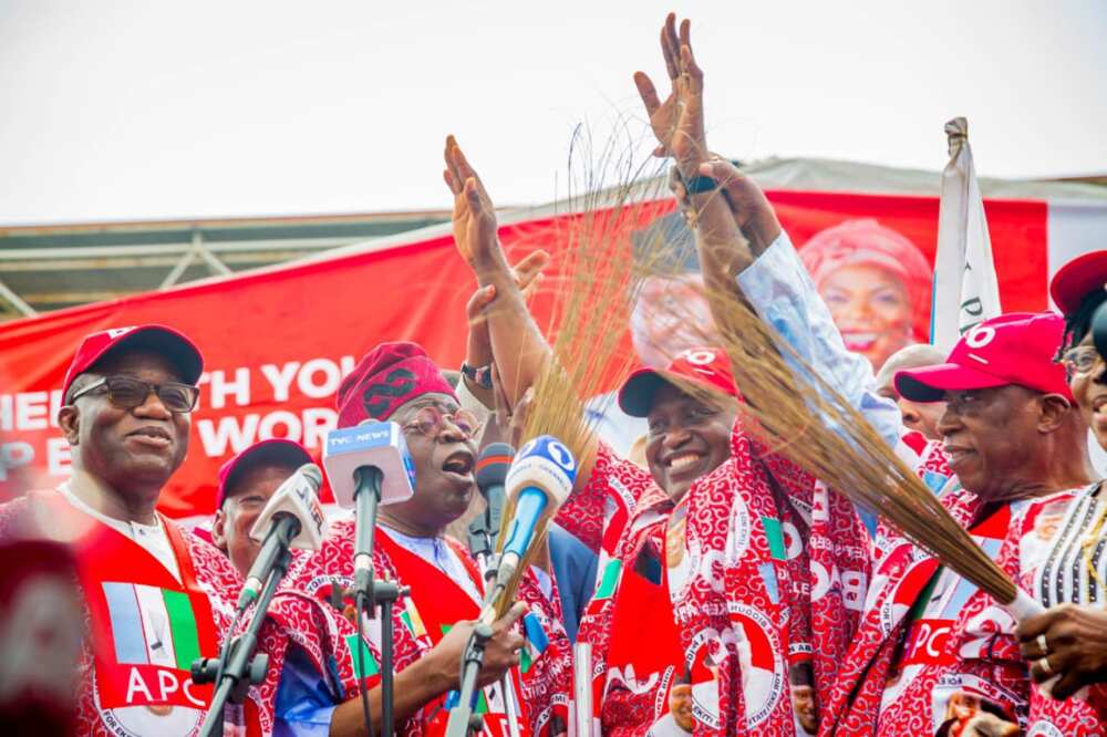 Tinubu, Fayemi, Oyebanji, Adamu