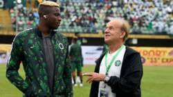 Super Eagles coach Rohr makes stunning statement about Osimhen days to AFCON in Cameroon