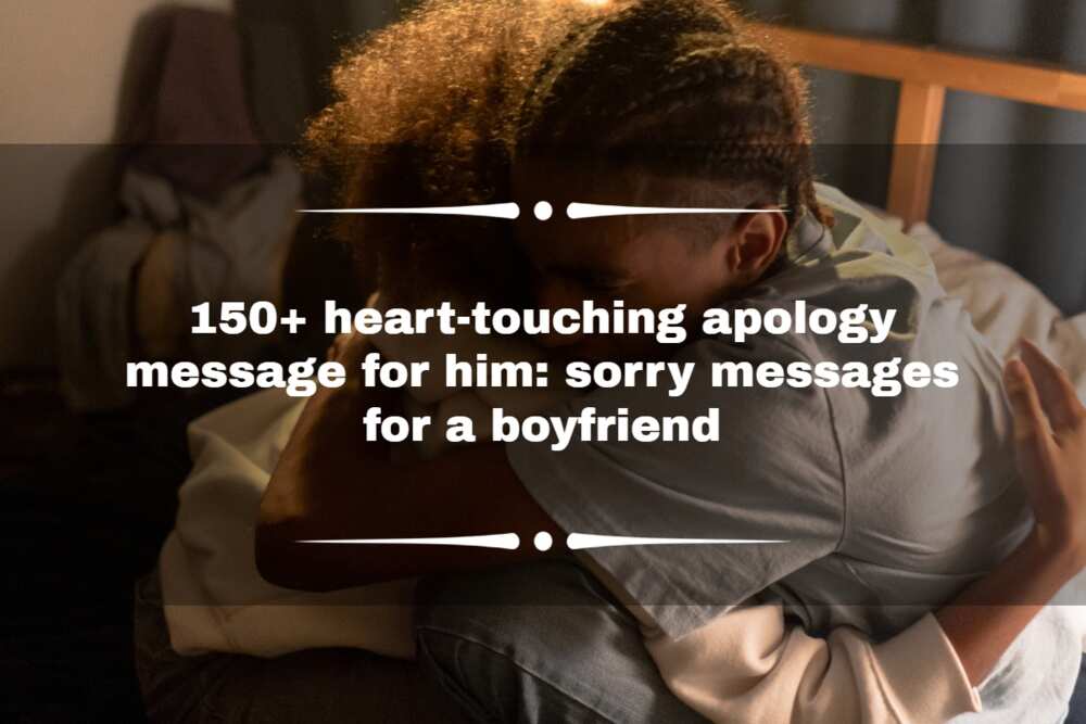 Heart-touching apology message to my love