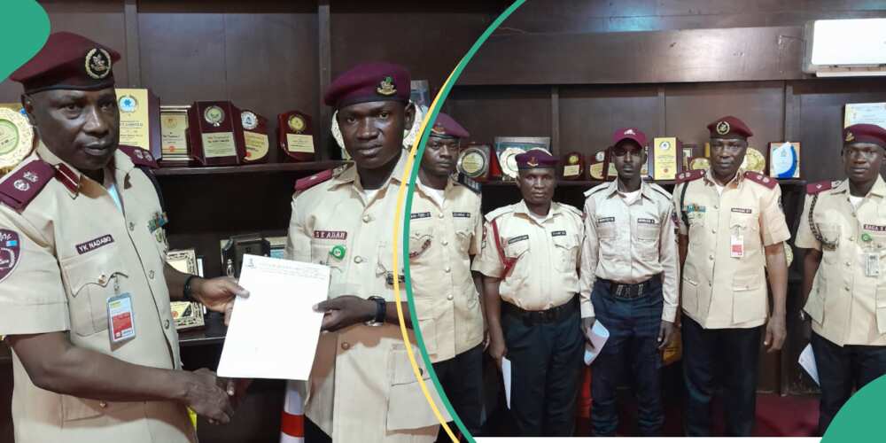 FRSC presents commendation letters to personnel for returning N8.7m in Kaduna