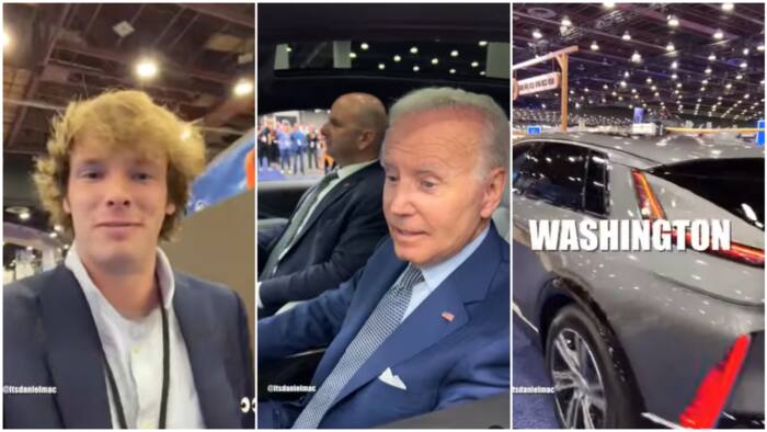Moment Joe Biden acted cool & explained to young man what he does for a living, video stirs reactions
