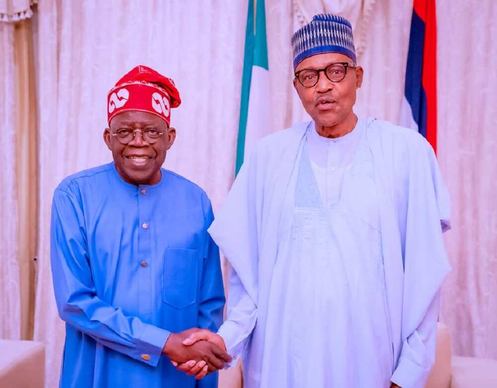 Bola Tinubu da Muhammadu Buhari Bola Tinubu da Muhammadu Buhari