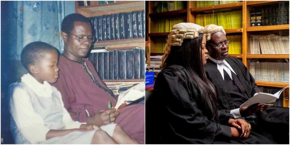 Father-daughter lawyers melt hearts online with adorable photos Father-daughter lawyers melt hearts online with adorable photos
