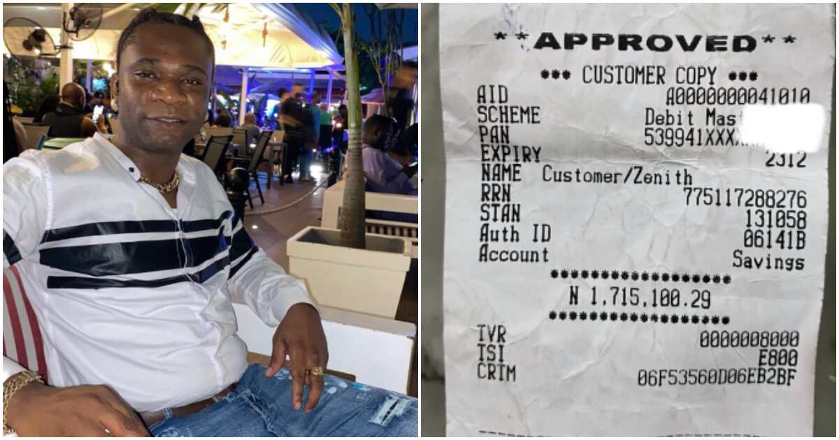 Rapper Speed Darlington laments after he was debited N1.7m instead of N17k for fuel in Lagos, fans react