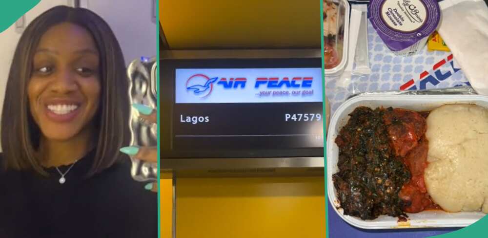 Lady offers full review of Air Peace flight.