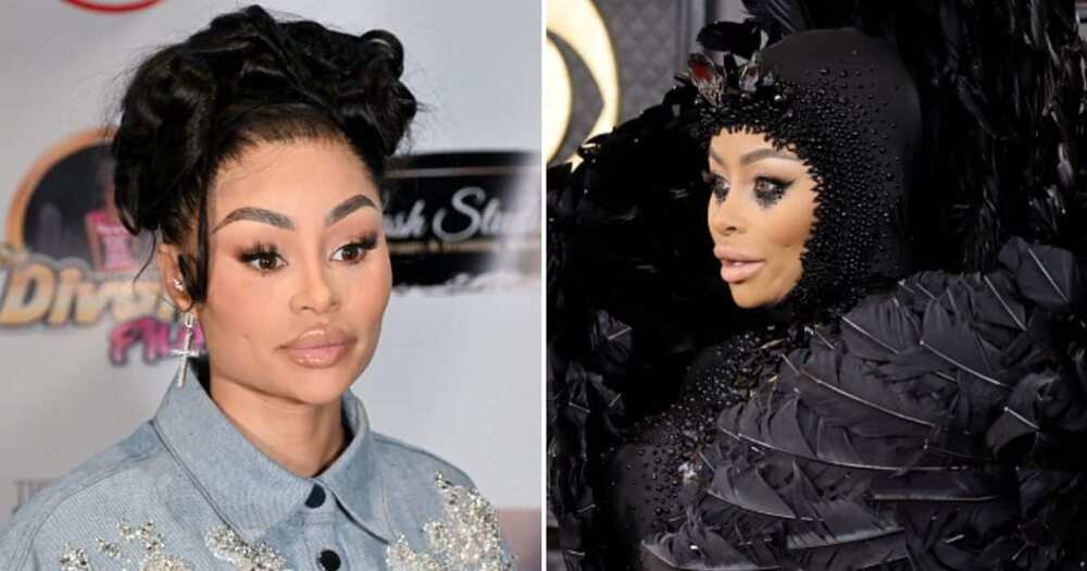 Blac Chyna's face wothout facial fillers has gone viral.