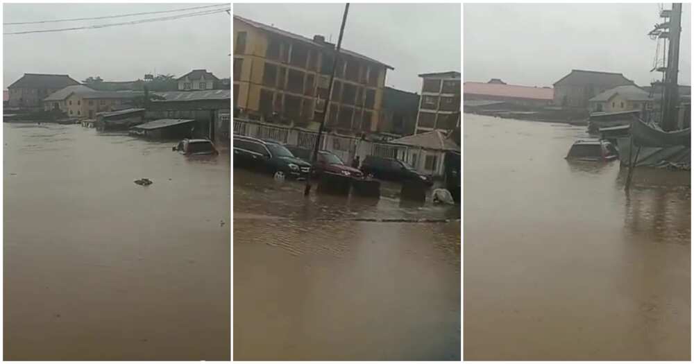 Lagos flood/ Flood sacks Lagos residents/Flood submerges Lagos houses