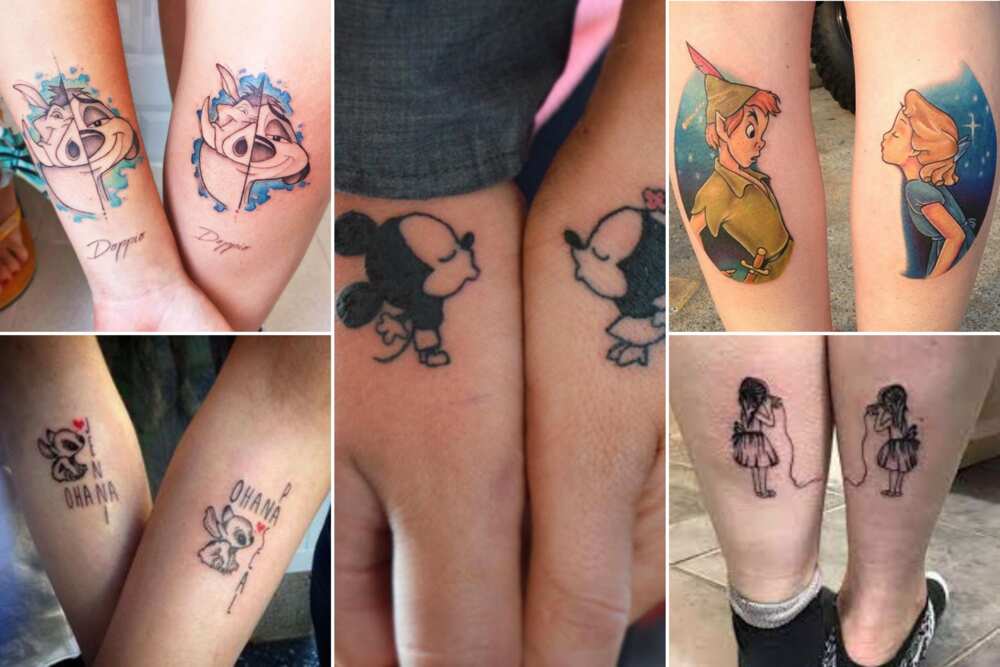 Disney sibling tattoos