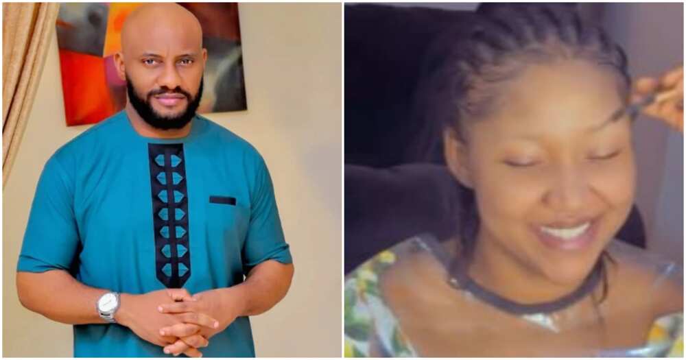 Actor Yul Edochie and his second wife Actor Yul Edochie and his second wife