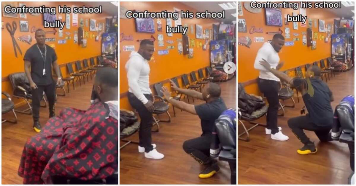 Man confronts his bully 30 years after secondary school, the outcome shocks many in the video