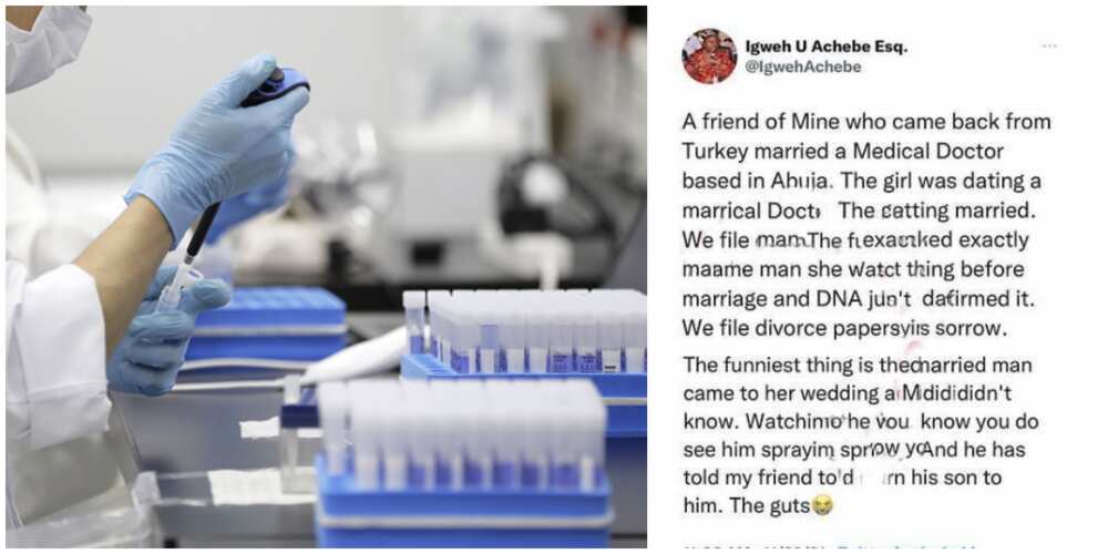 Man seeks divorce after discovering that person who sprayed wife money at their wedding is father of his son