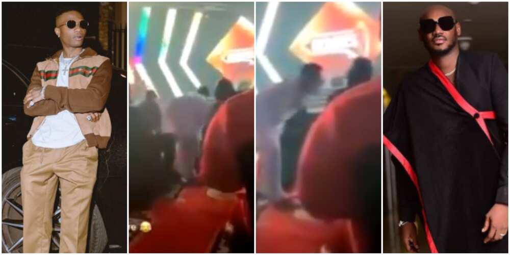14th Headies Award: Wizkid attends ceremony, prostrates as he pays homage to 2face Idibia