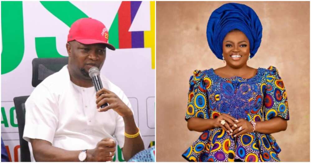 Photos of actress Funke Akindele and Dr Azeez Olajide Adediran